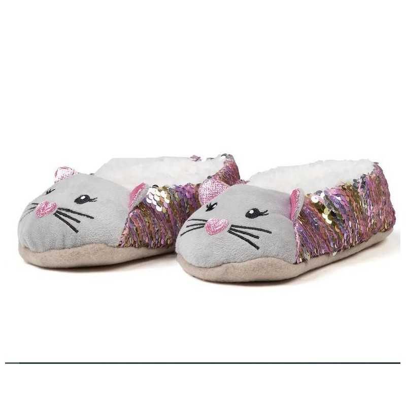 Zapatilla casa Cozy Sole Cat