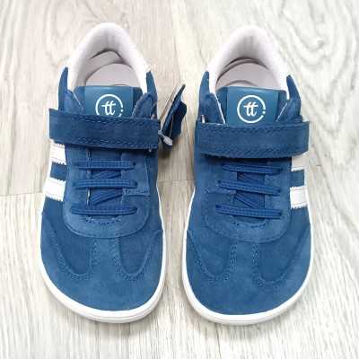 calzado respetuoso infantil, marca chetto en serraje de color azul calzado respetuoso infantil, marca chetto en serraje de color azul