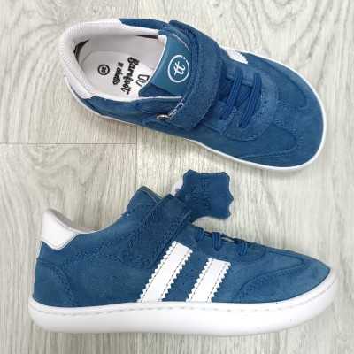 calzado respetuoso infantil, marca chetto en serraje de color azul calzado respetuoso infantil, marca chetto en serraje de color azul