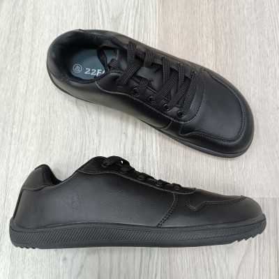 calzado minimalista barefoot zzfaber deportivo negro