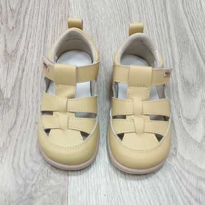 calzado respetuoso infantil, sandalia zapy color lima