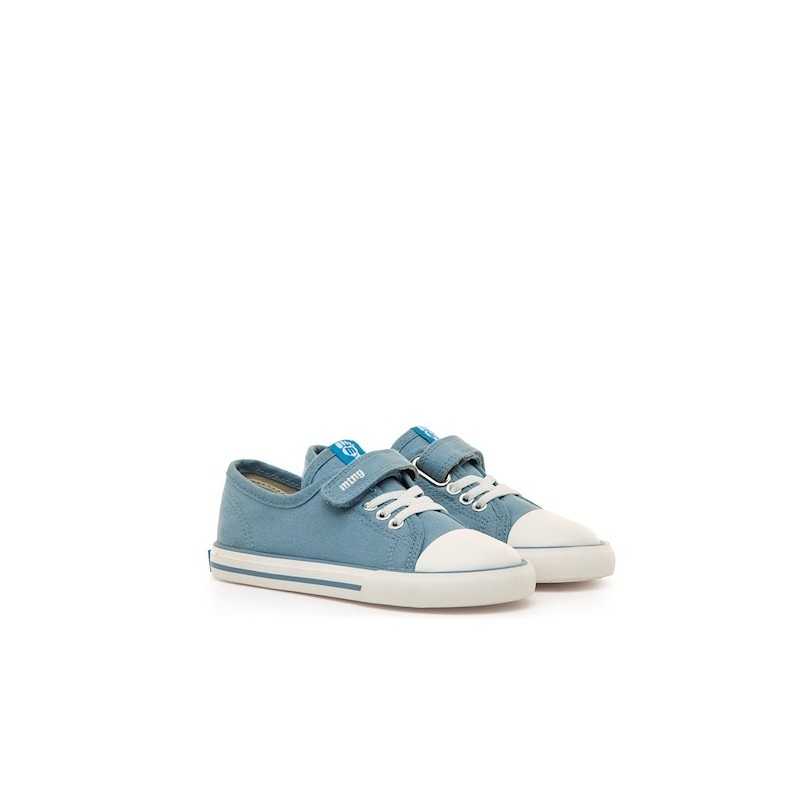 MUSTANG CANVAS AZUL KIDS