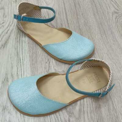 SANDALIA VALENCIANA AGUAMARINA FLEXINENS BAREFOOT