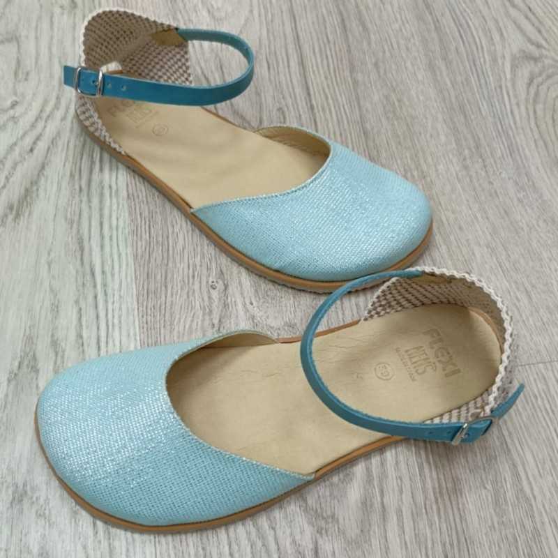 SANDALIA VALENCIANA AGUAMARINA FLEXINENS BAREFOOT