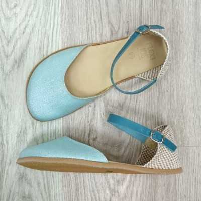 SANDALIA VALENCIANA AGUAMARINA FLEXINENS BAREFOOT