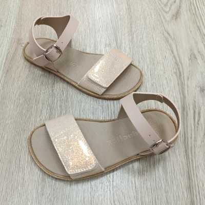 SANDALIA NUDE BRILLO COQUEFLEX 2026