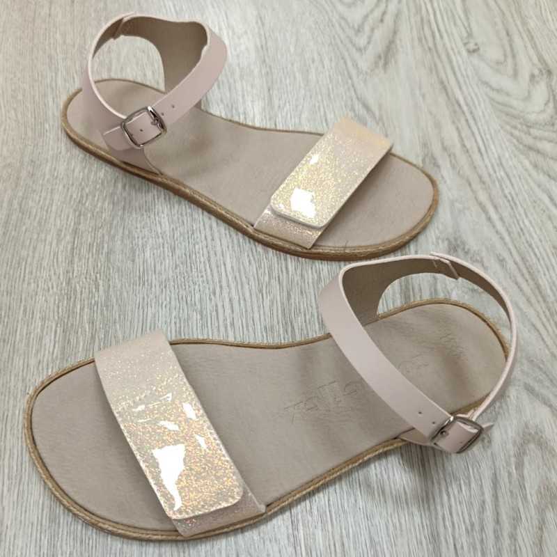SANDALIA ADULTO NUDE BRILLO COQUEFLEX 2026