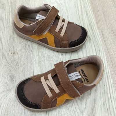 zapy barefoot deportiva marrón chocolate