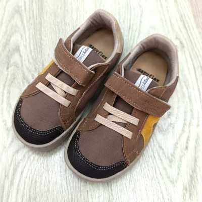 zapy barefoot deportiva marrón chocolate