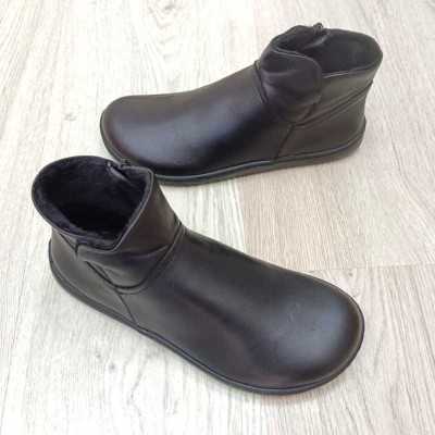 VIVANT BOTIN SAVAGE NEGRO PIEL BAREFOOT