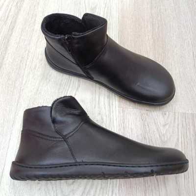 VIVANT BOTIN SAVAGE NEGRO PIEL BAREFOOT