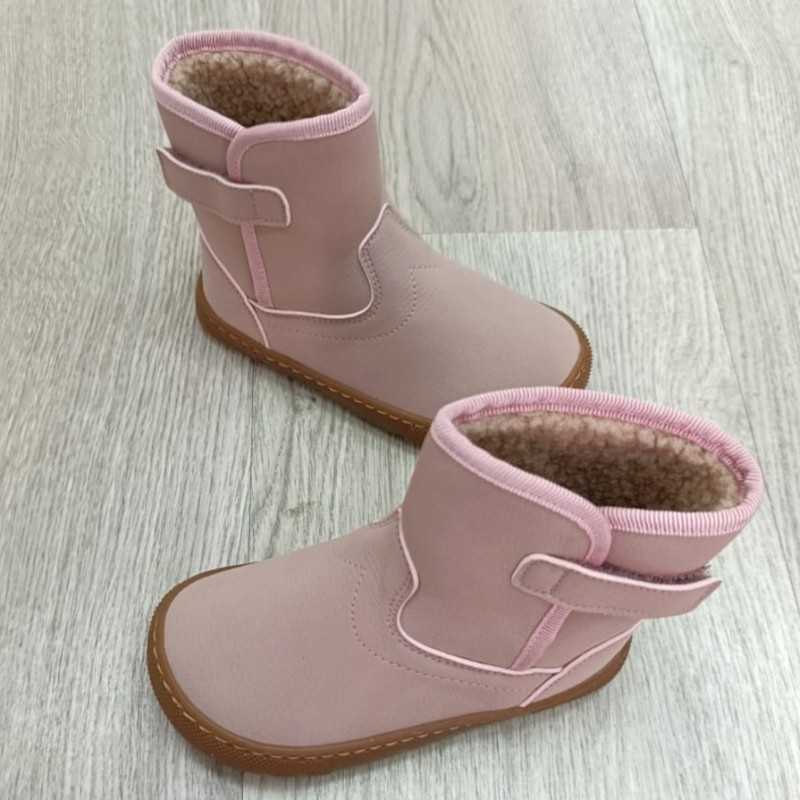 BOTA NOBUCK PINK DescalZitos Barefoot