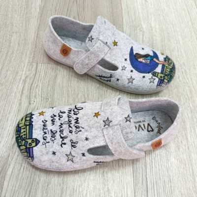 VIVANT ZAPATILLA SUEÑOS GRIS