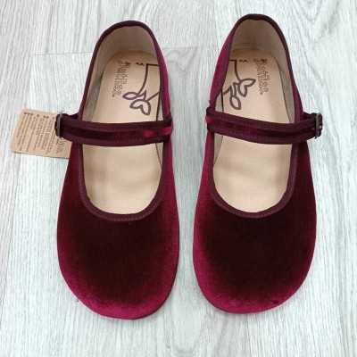 BATILAS MERCEDITA BURDEOS TERCIOPELO