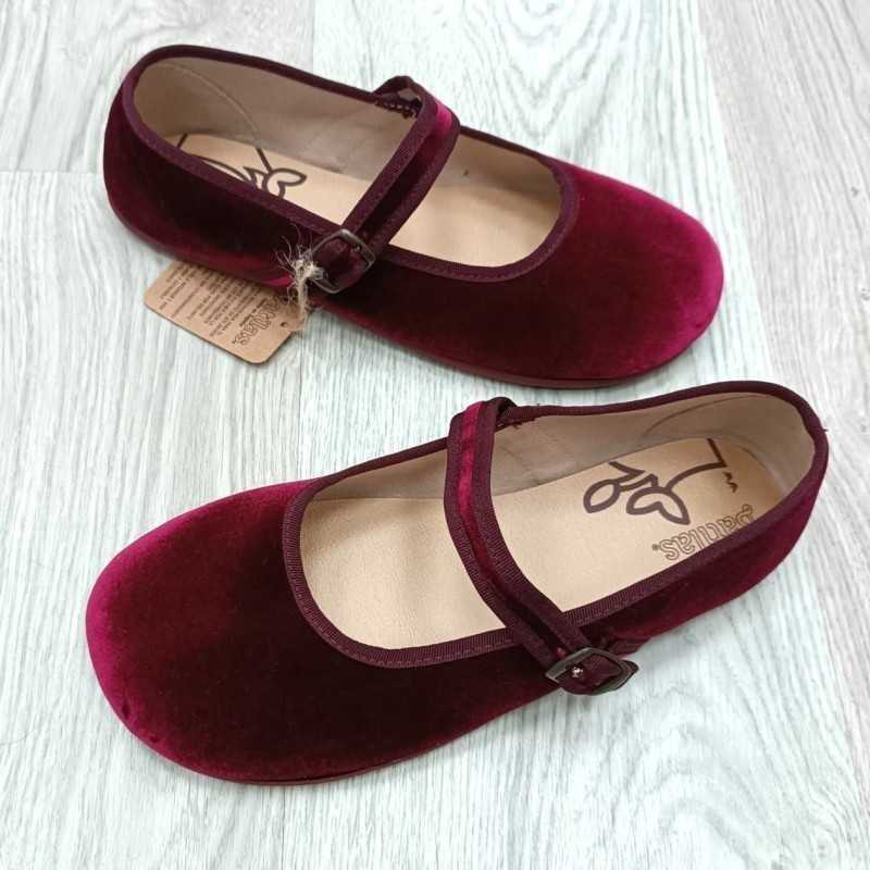 BATILAS MERCEDITA BURDEOS TERCIOPELO